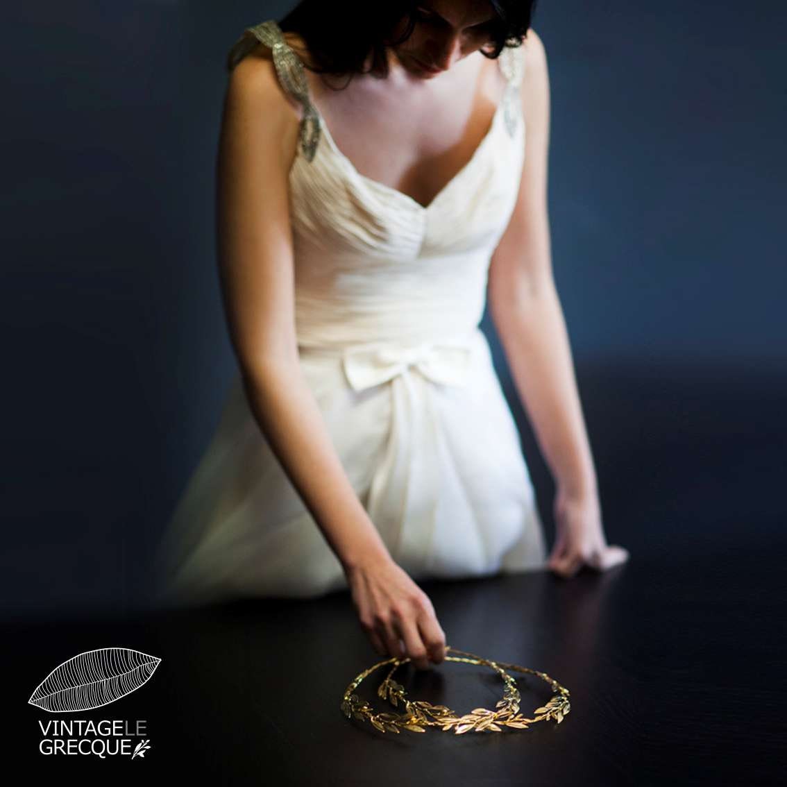 Golden bridal headpieces, Raw Bronze branches, Gold wedding crowns, Bridal head piece, twig headdress, Golden woodland crowns.Set of 2