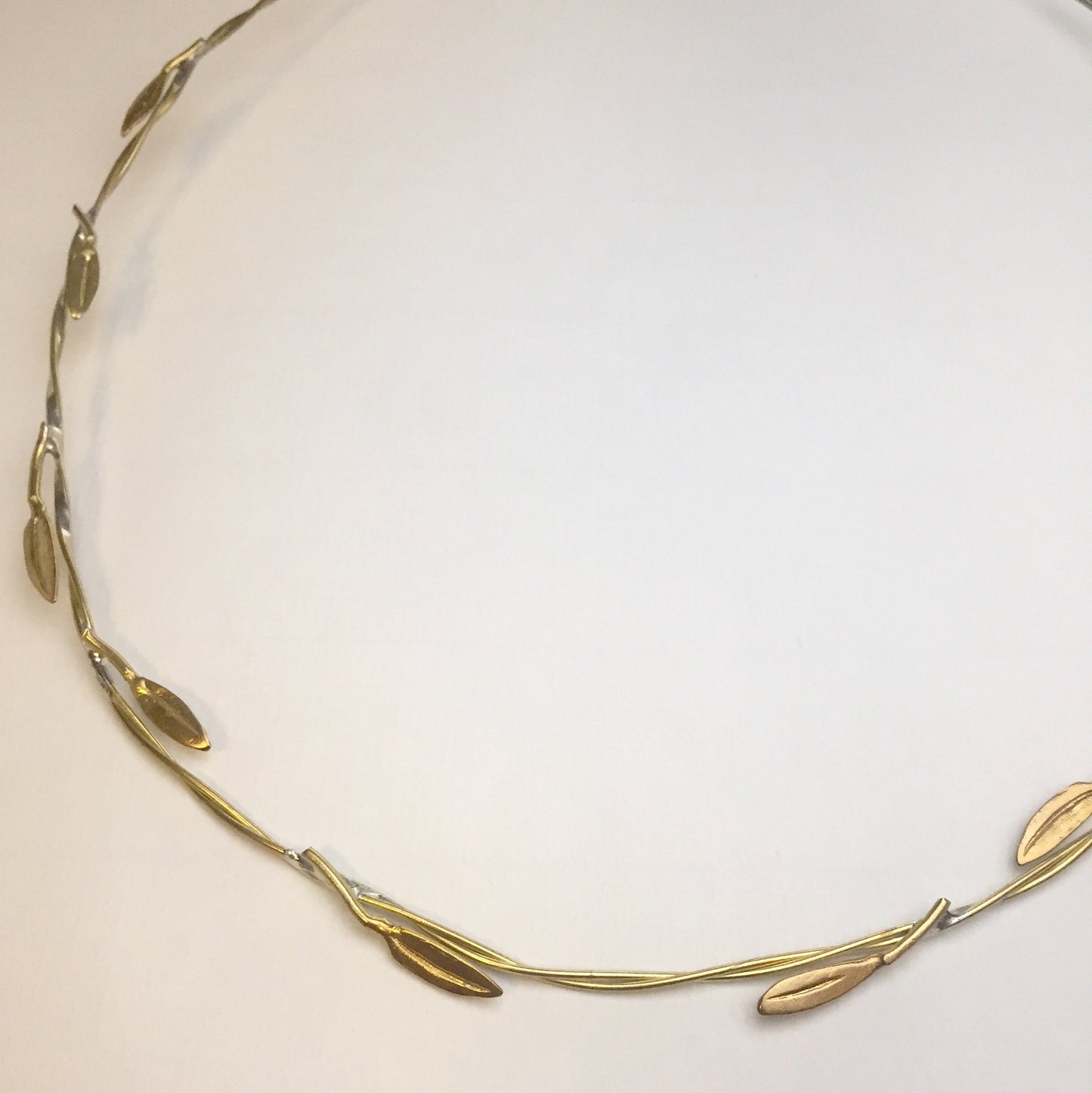 wedding crowns,gold orthodox wedding crown,raw bronze wedding wreath,bridal headband, gold wedding crowns,Gold leaf wedding crowns, set of 2
