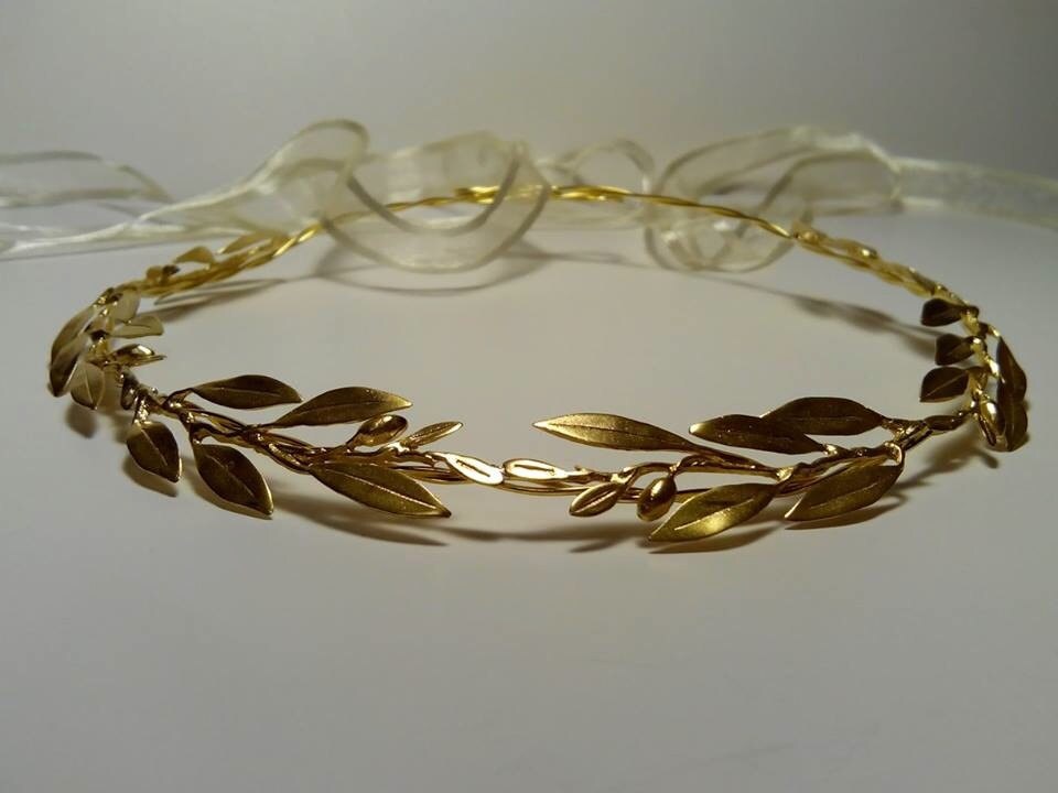 Golden bridal headpieces, Raw Bronze branches, Gold wedding crowns, Bridal head piece, twig headdress, Golden woodland crowns.Set of 2