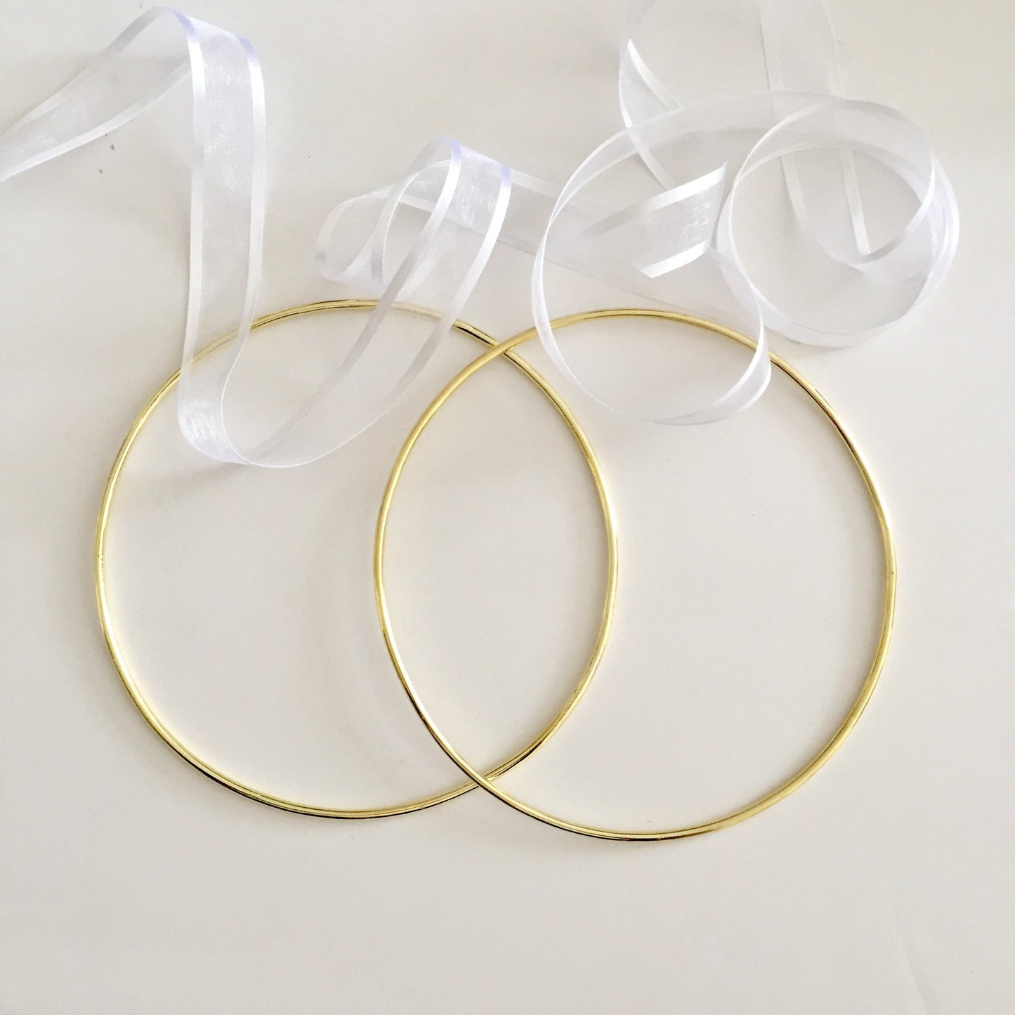 Wedding Crowns,Stefana,bridal circlets,gold plated,greek wedding,set of two