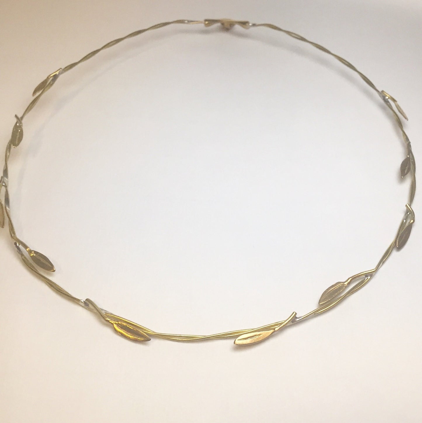 wedding crowns,gold orthodox wedding crown,raw bronze wedding wreath,bridal headband, gold wedding crowns,Gold leaf wedding crowns, set of 2