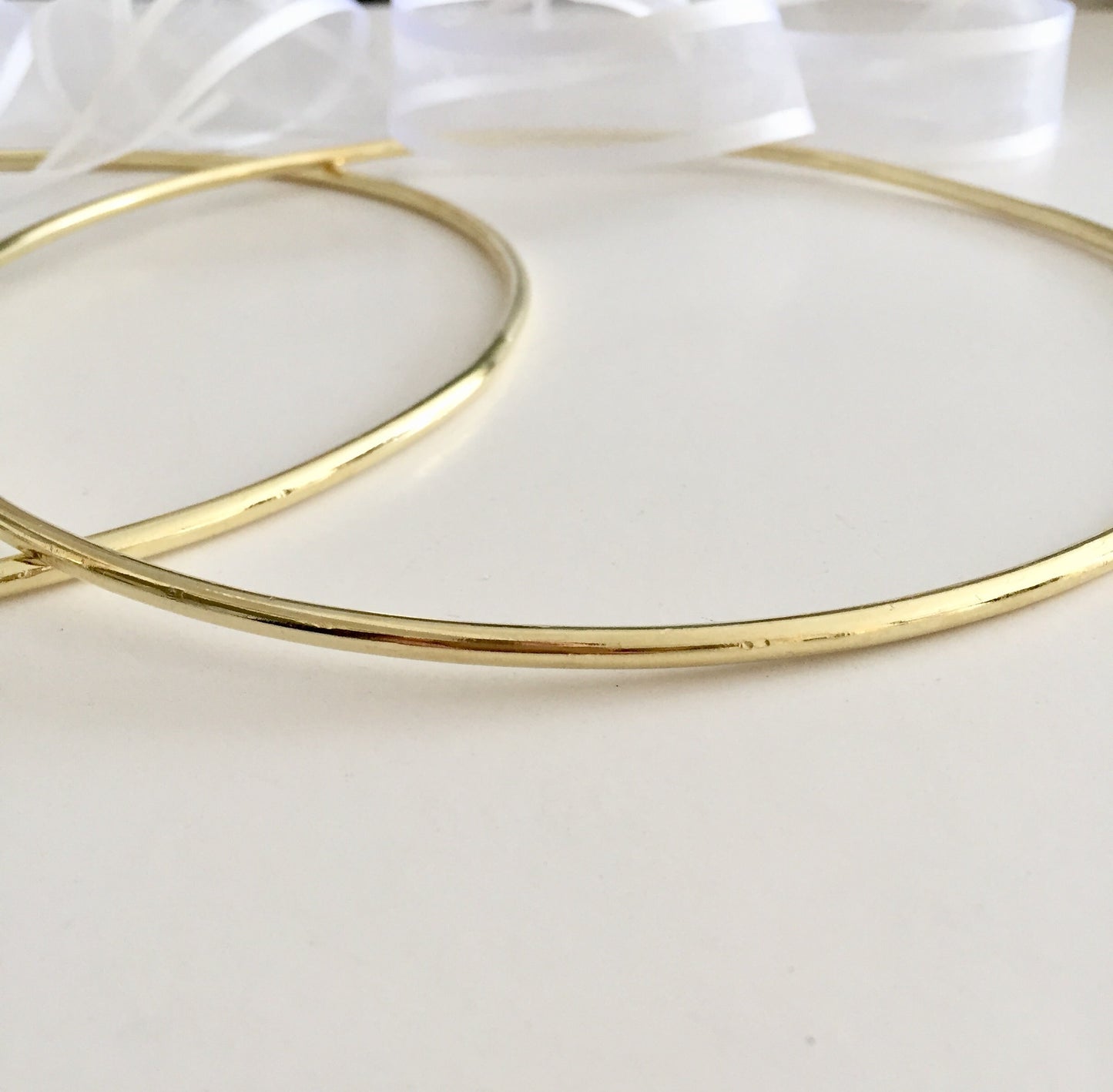Wedding Crowns,Stefana,bridal circlets,gold plated,greek wedding,set of two