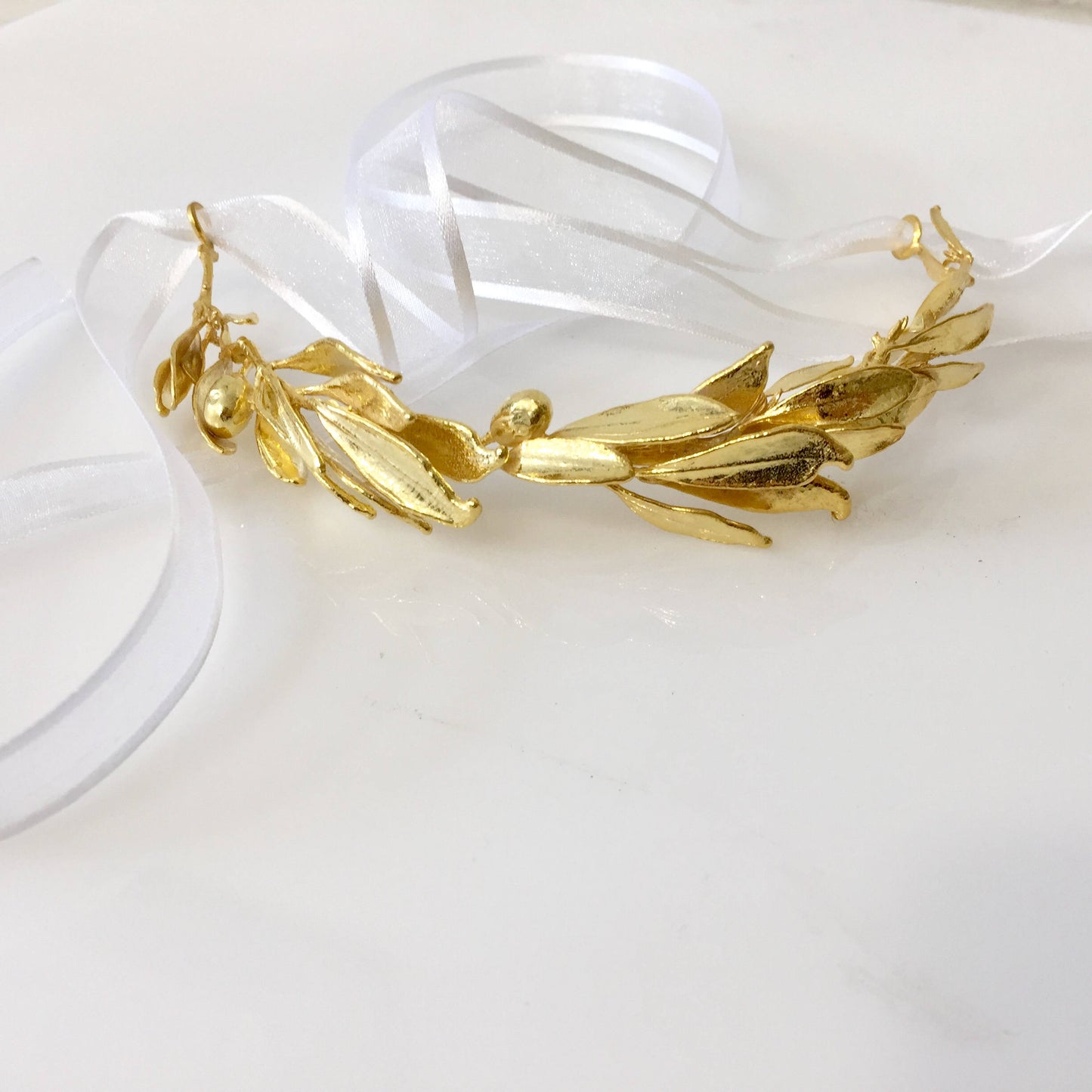 Gold hair vine,wedding hair vine,bridal accesory,gold hair accessory,gold headband wedding,Olive tiara