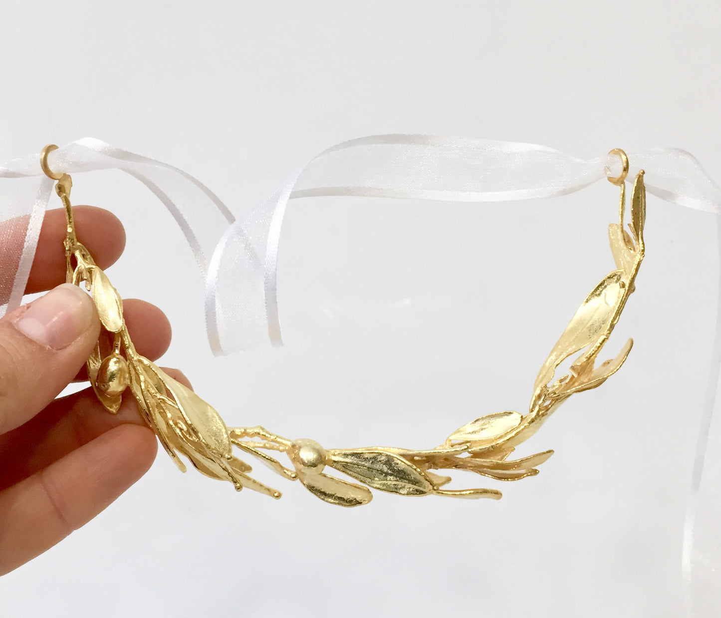 Gold hair vine,wedding hair vine,bridal accesory,gold hair accessory,gold headband wedding,Olive tiara