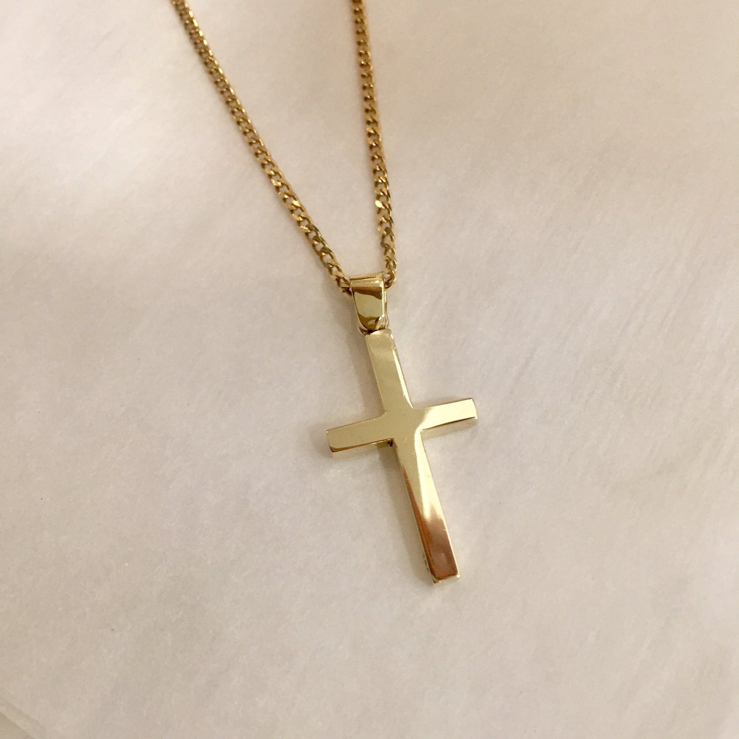Gold Cross,14K gold cross,baptism cross,gold christian cross,made to order