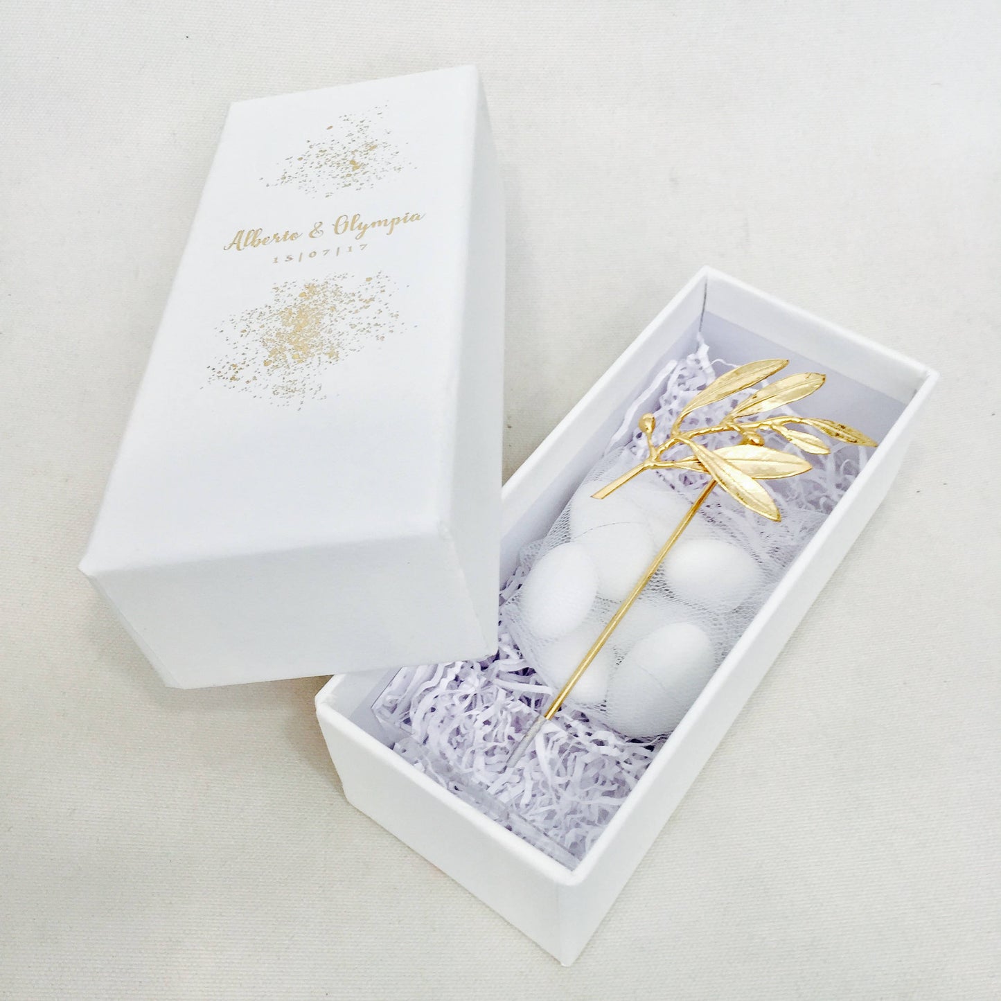 5 Wedding favors, unique wedding, olive branch favor,Greek wedding,olive twig, handmade olive branch on perspex stand,made to order