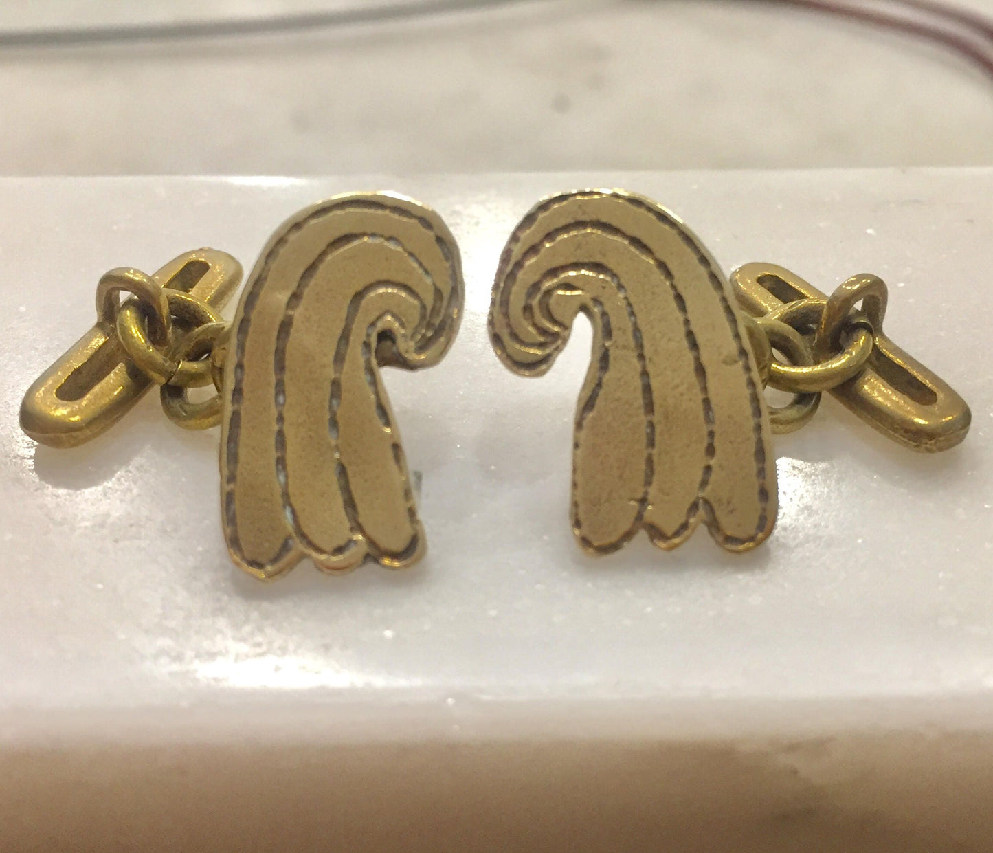 Vintage Cufflinks,brass cuff links, Greek cufflinks,greek jewelry,groomsmen gift,gift for men,gift for him,cufflink gifts