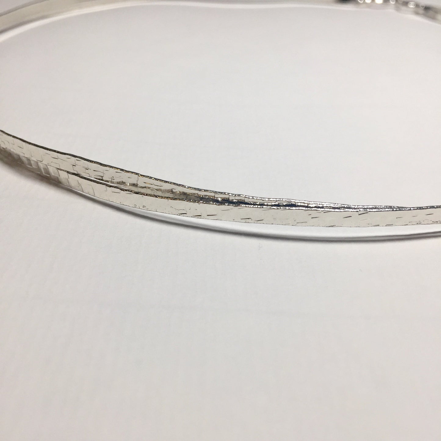 Stefana, silver wedding headbands, made to order, set of two