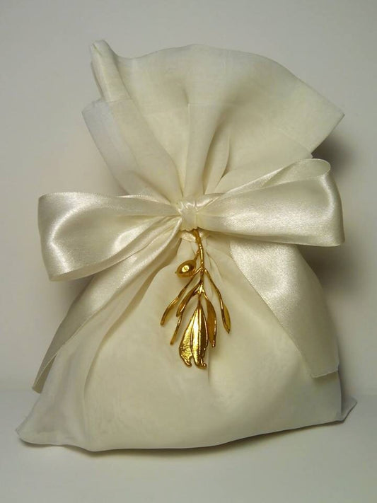 WEDDING FAVORS,bronze olive twig,Greek wedding favor, bombonieres, made to order, handmade,quality wedding favors,handmade20 pieces