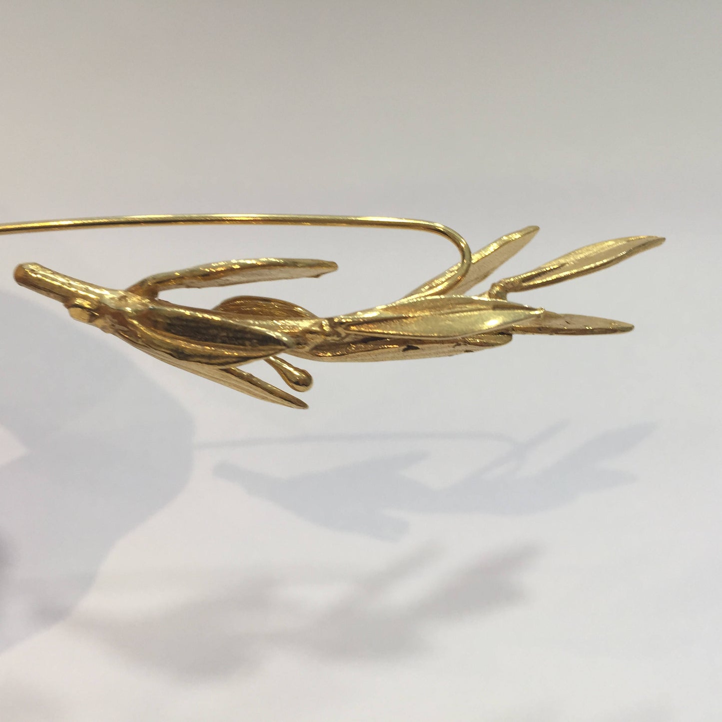 WEDDING BOUTONNIERE Gold plated brooch Groom Boutonniere.Gold Wedding Buttonhole Pin,Groom,Best Man Boutonniere,Weddings